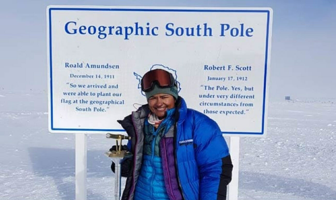 IPS Aparna Kumar visiting the south pole